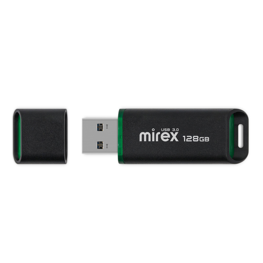 USB флеш-накопитель Mirex Drive SPACER BLACK 128 GB, черный
