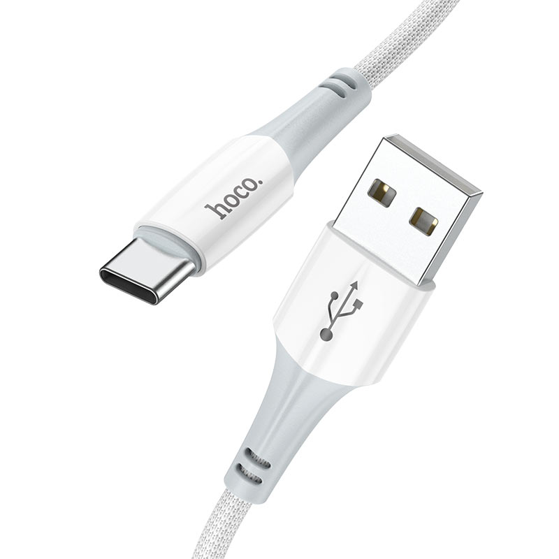 USB кабель Type-C HOCO X70 Ferryl (100см. 3.0A), белый