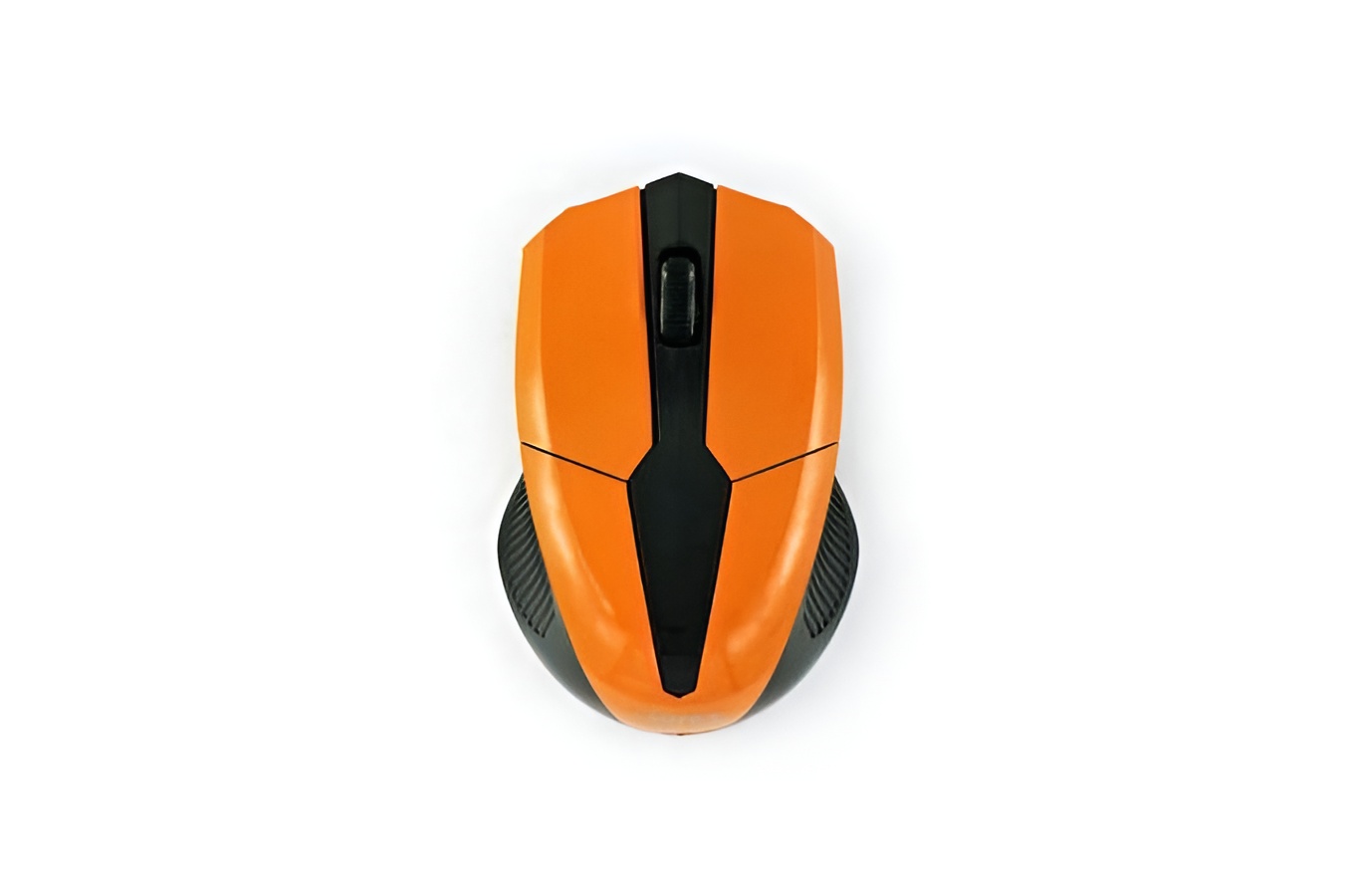 Мышь компьютерная беспроводная Mirex W3009ORN, черно-оранжевый