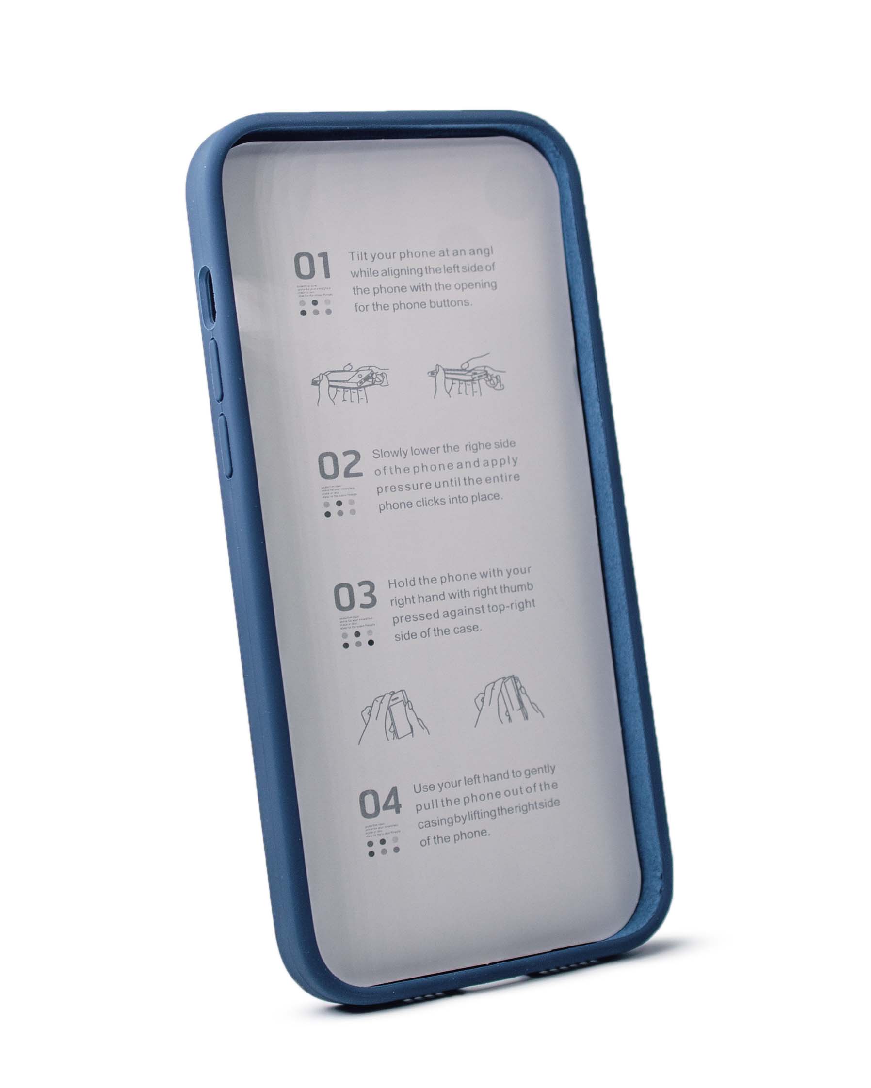 Чехол Piblue iPhone 14 Plus Silicone MagSafe, синий