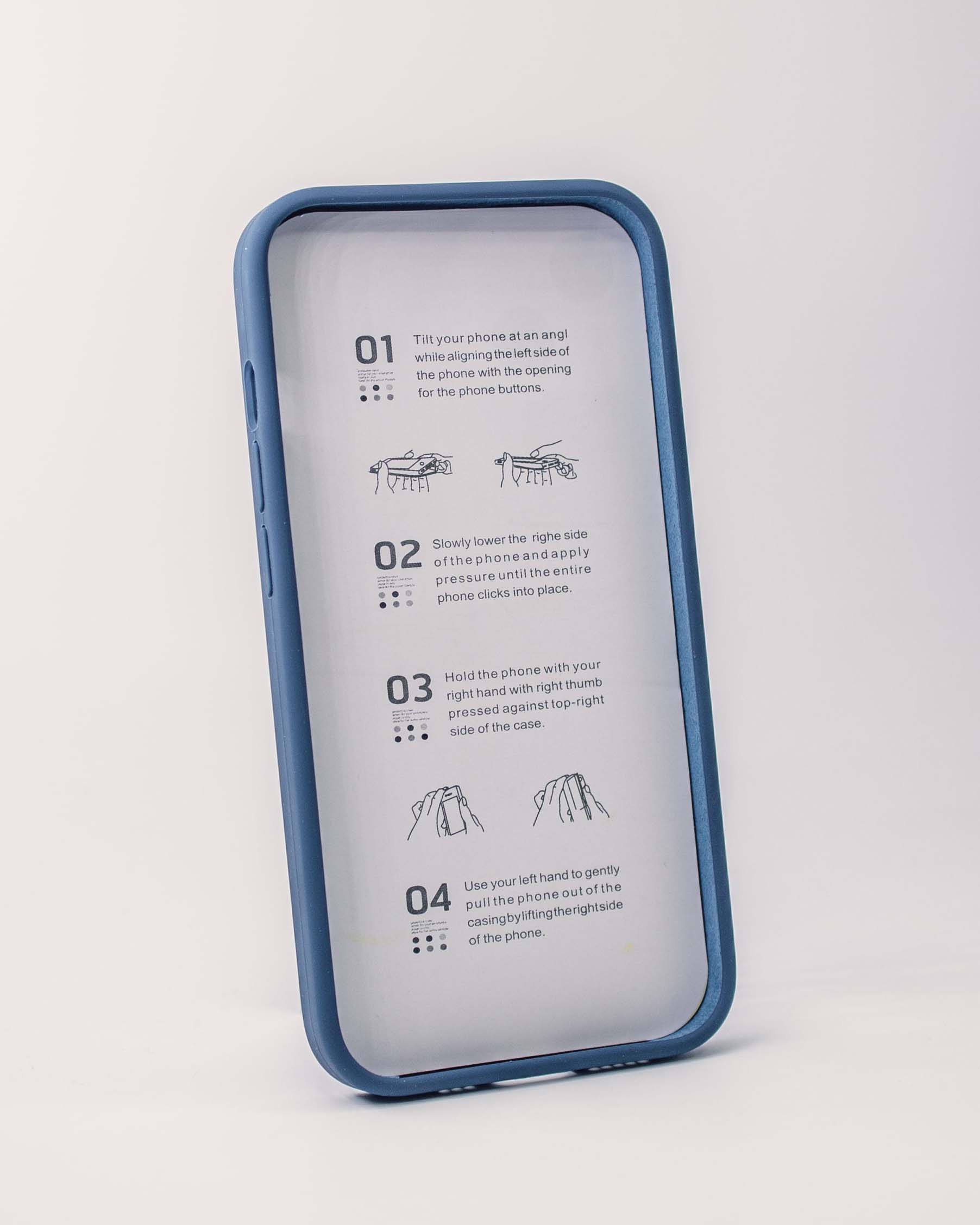 Чехол Piblue iPhone 14 Silicone MagSafe, синий