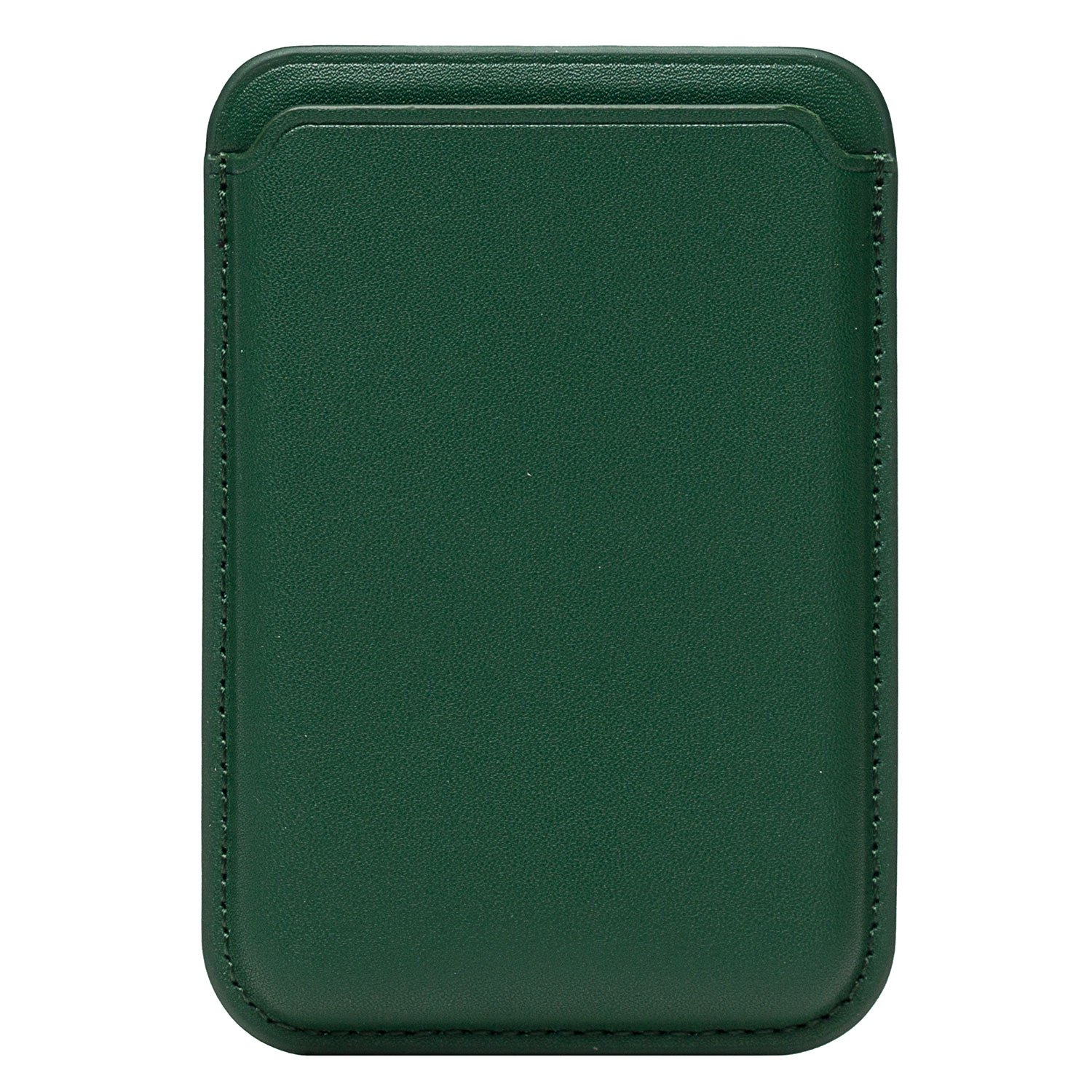 Картхолдер - футляр для карт на магните, зеленый