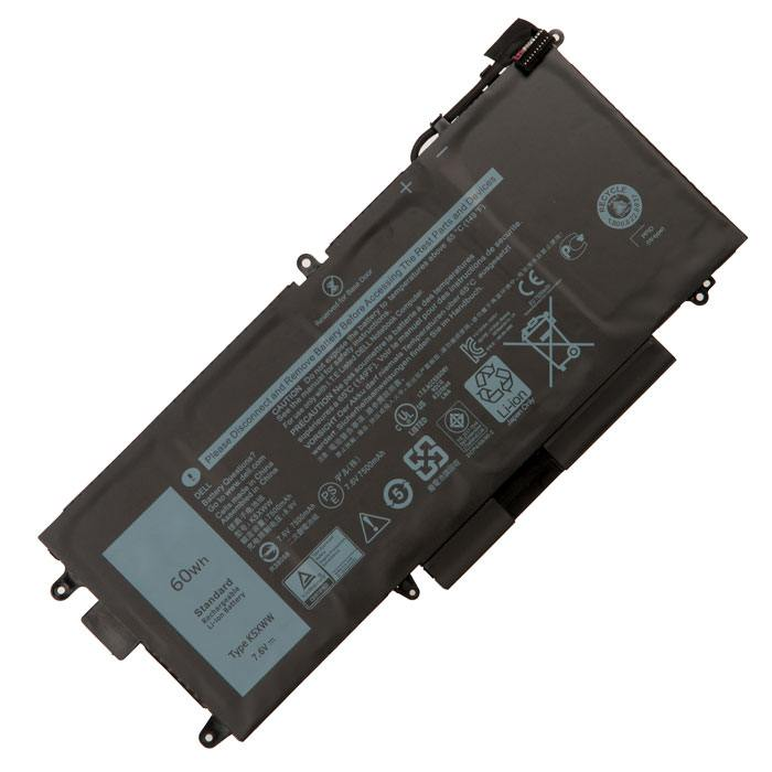 АКБ K5XWW для ноутбука Dell Latitude 12 5289 7.6V 4200mAh (OEM)