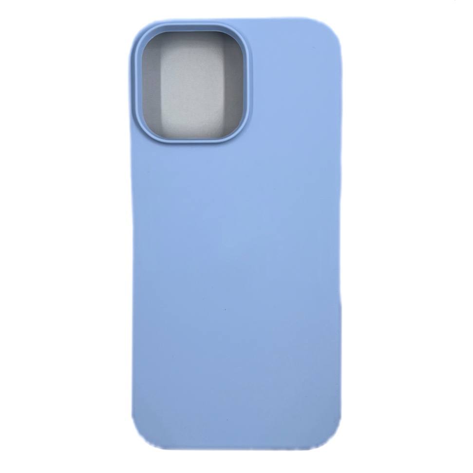 Чехол силиконовый гладкий Soft Touch iPhone 14 Pro Max, лавандовый №5 (закрытый низ)