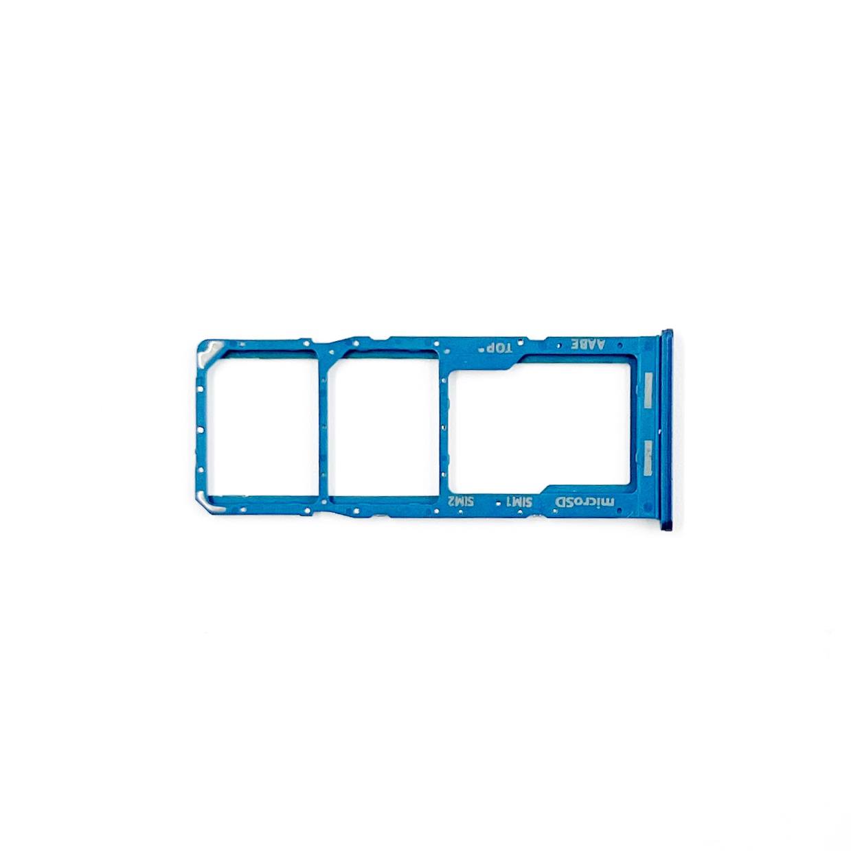 Держатель Sim Samsung M127/ M12, синий