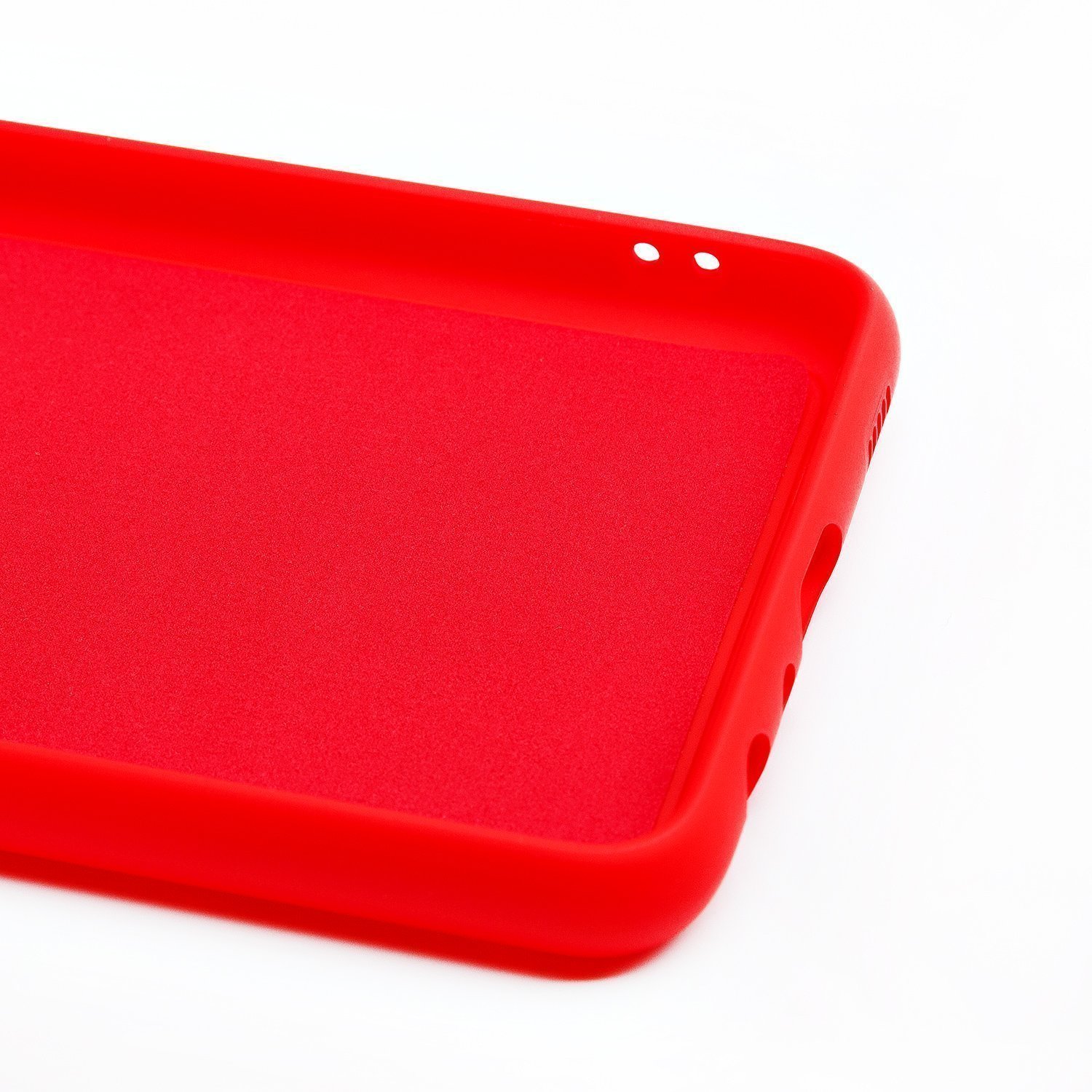 Чехол силиконовый гладкий Soft Touch Samsung A22 4G/ M22 RU/ M32, красный