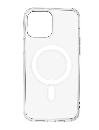 Чехол Clear Case TPU + Acrylic with MagSafe iPhone 13 Pro Max, прозрачный