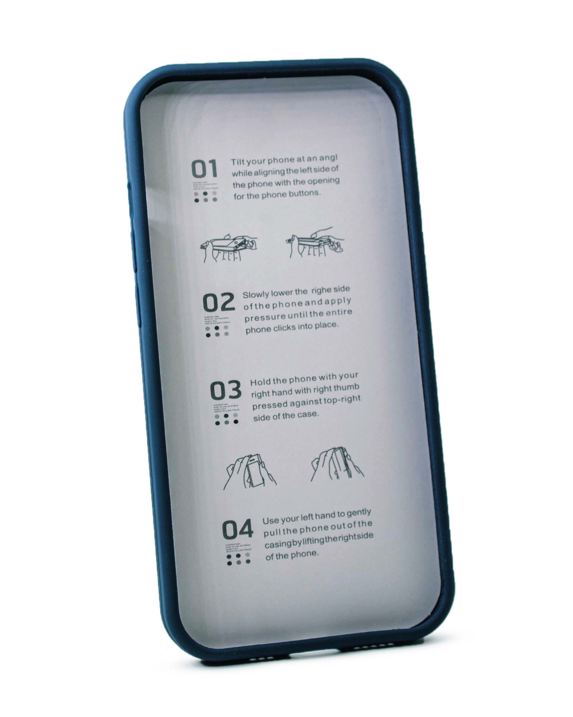 Чехол Piblue iPhone 13 Pro Silicone MagSafe, синий