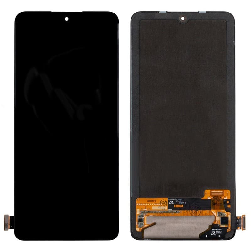 Дисплей Xiaomi Redmi Note 11 Pro 4G/ 5G/ Poco X4 Pro 5G в сборе с тачскрином, Черный (Oled)