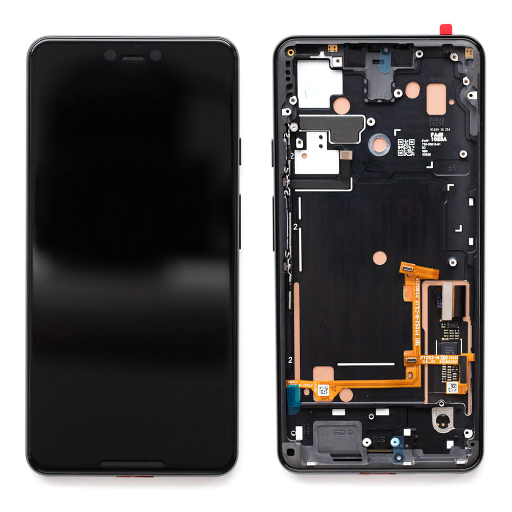 Дисплей для Google Pixel 3 XL в сборе с тачскрином в рамке (Org)