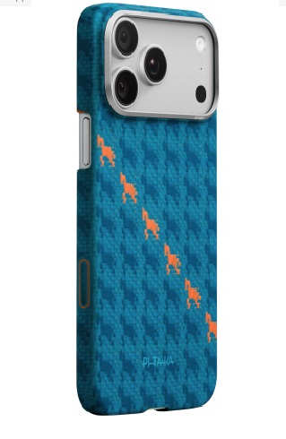 Чехол Pitaka iPhone 17 Pro (Питака) indigo (Индиго)
