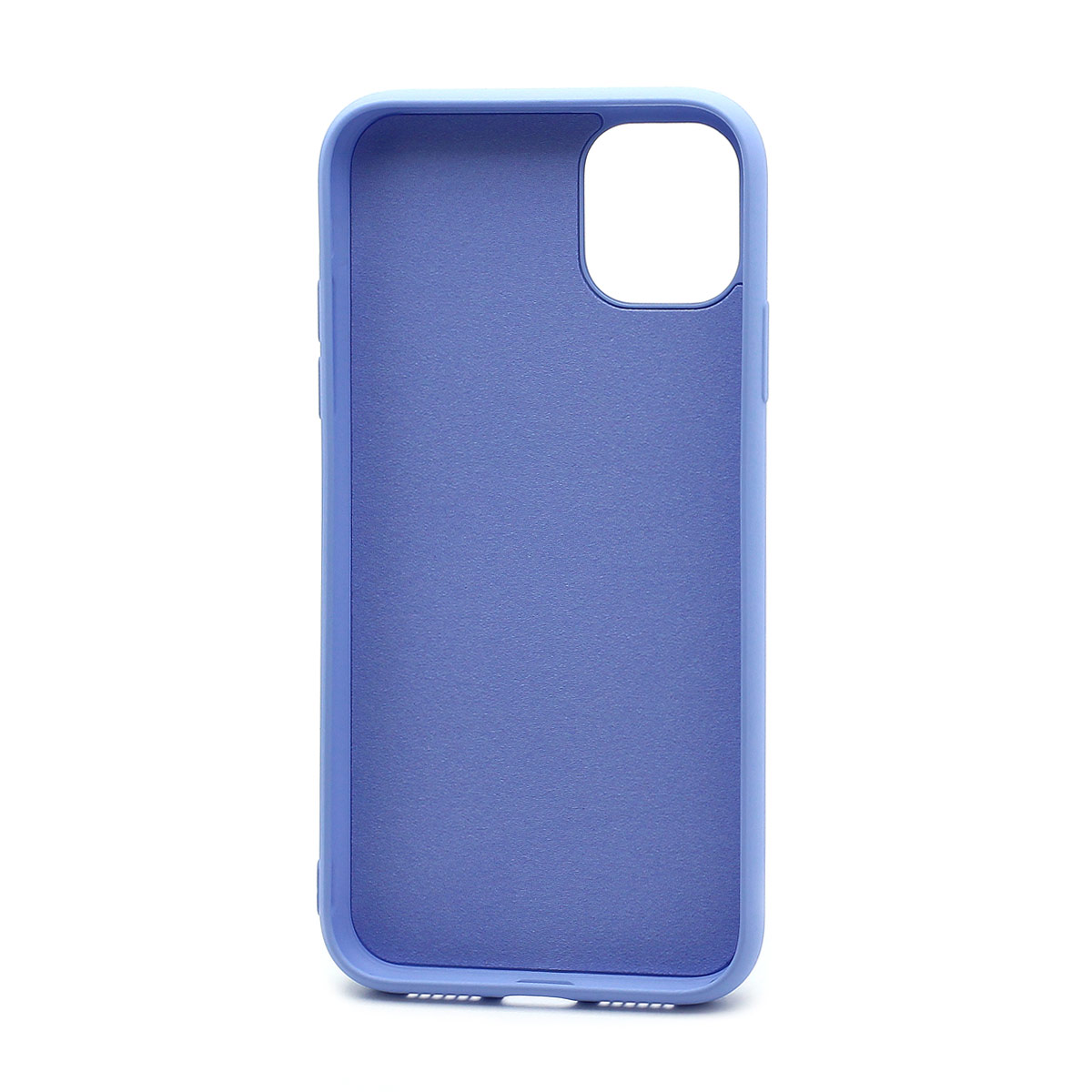 Чехол силиконовый гладкий Soft Touch iPhone 11, голубой