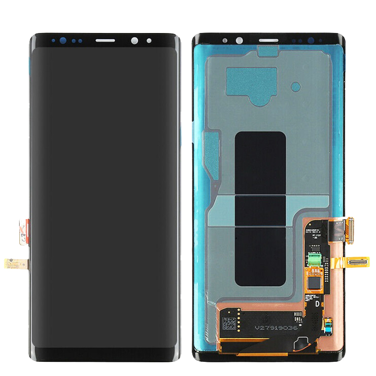 Дисплей Samsung N960F Galaxy Note 9 в сборе с тачскрином и рамкой, Черный (OR100%)