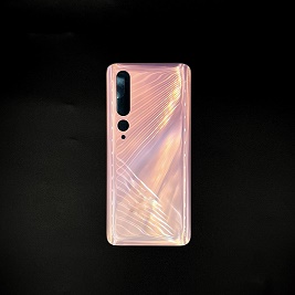 Задняя крышка для Xiaomi Mi 10, розовая