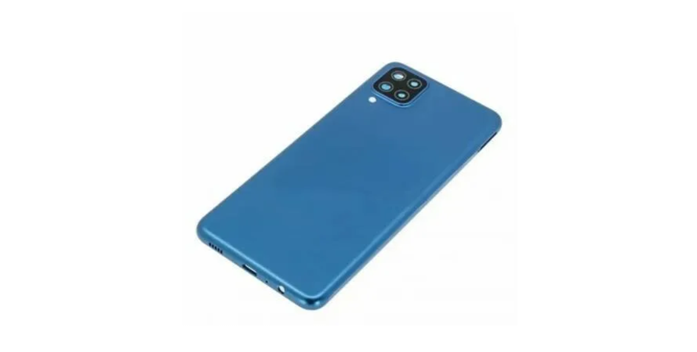 Задняя крышка для Samsung A12 SM-A125/ A127, синяя