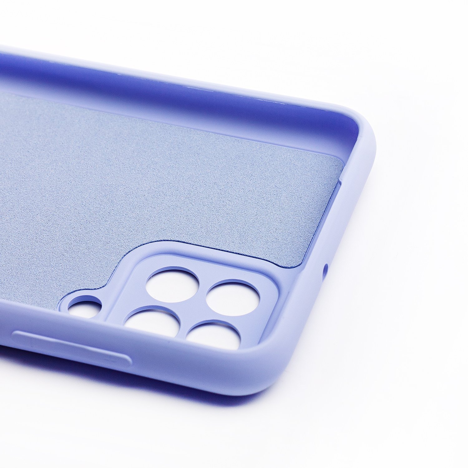 Чехол силиконовый гладкий Soft Touch Samsung A22 4G/ M22 RU/ M32, сиреневый