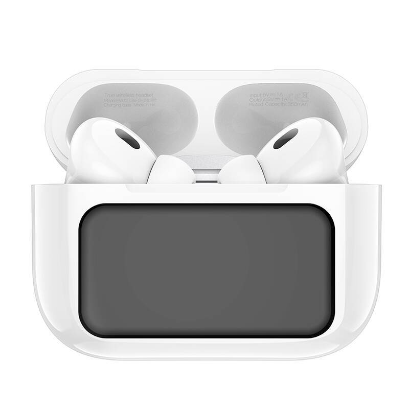 Беспроводные наушники с дисплеем HOCO EW72 Lite Soar true wireless touch screen BT headset, белые
