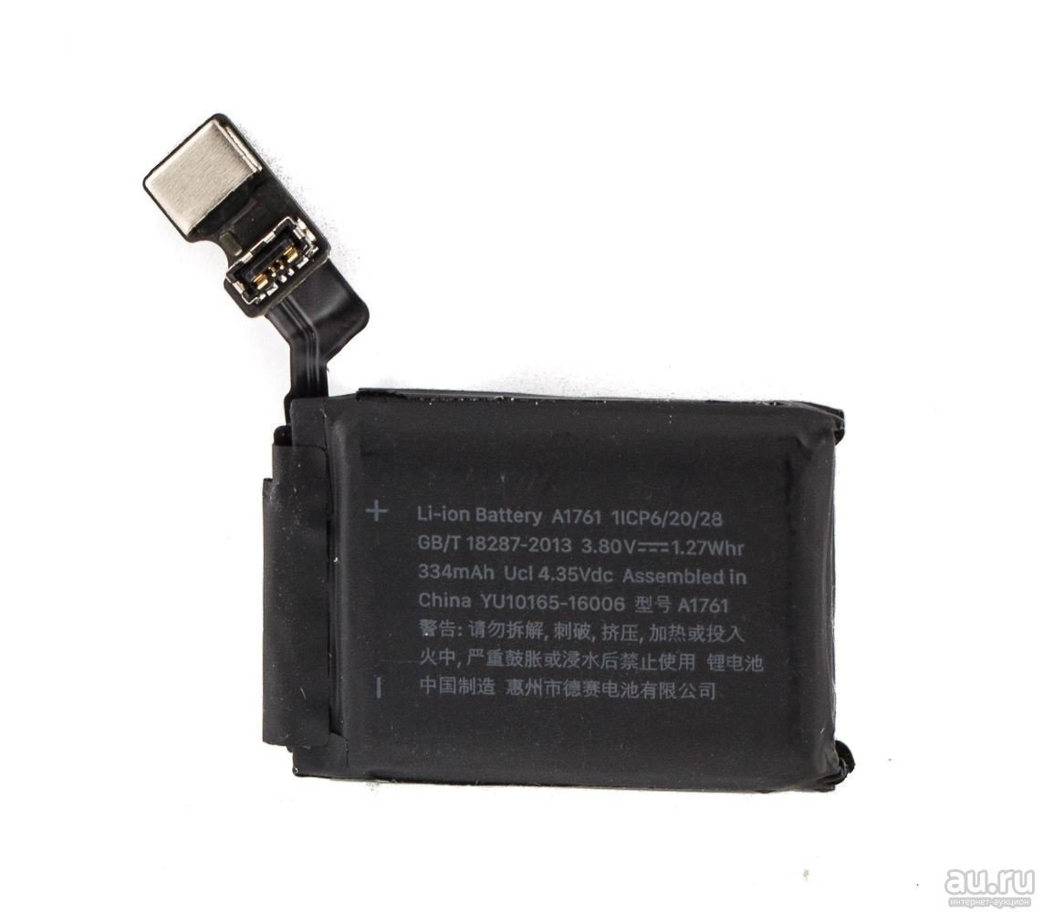 Аккумулятор для Apple Watch 5/ SE/ SE 2020 44мм Li-ion 296 mAh