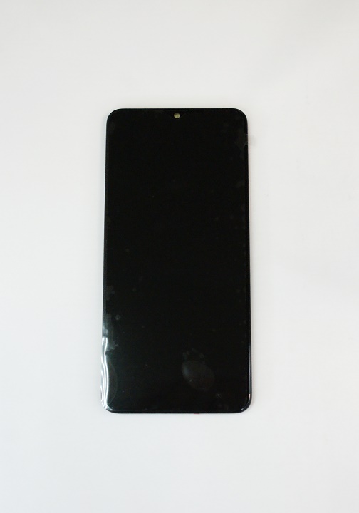 Дисплей Samsung A207F GALAXY A20S в сборе с тачскрином и рамкой, Черный (OR100%)