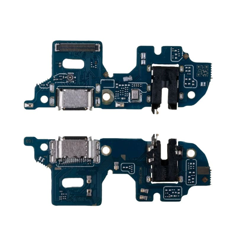 Шлейф Realme 8i (RMX3151) плата на системный разъем + разъем гарнитуры + микрофон