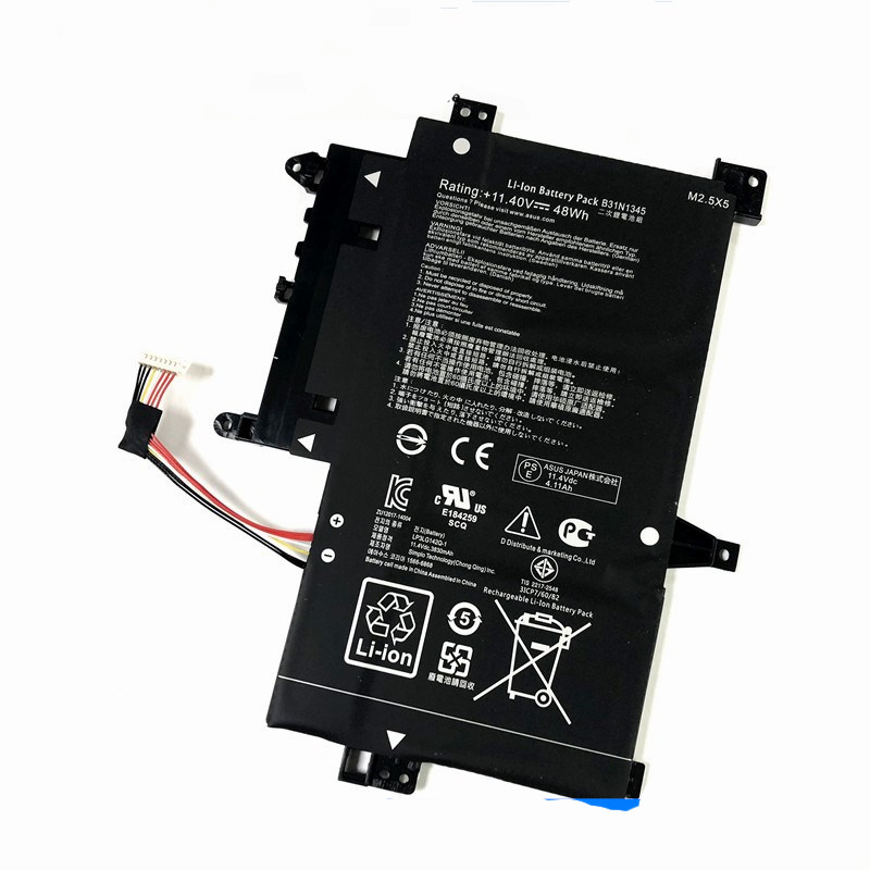 АКБ B31N1345 для ноутбука Asus TP500LN 11,4V 3400mAh (OEM)