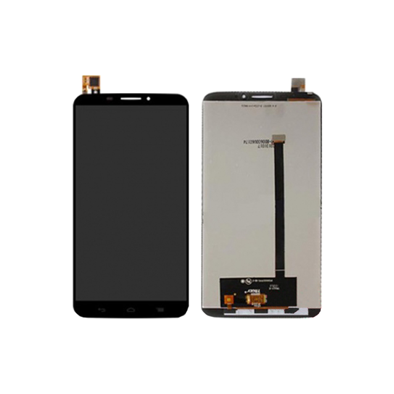 Дисплей Alcatel OT 8020 в сборе с тачскрином (Черный)