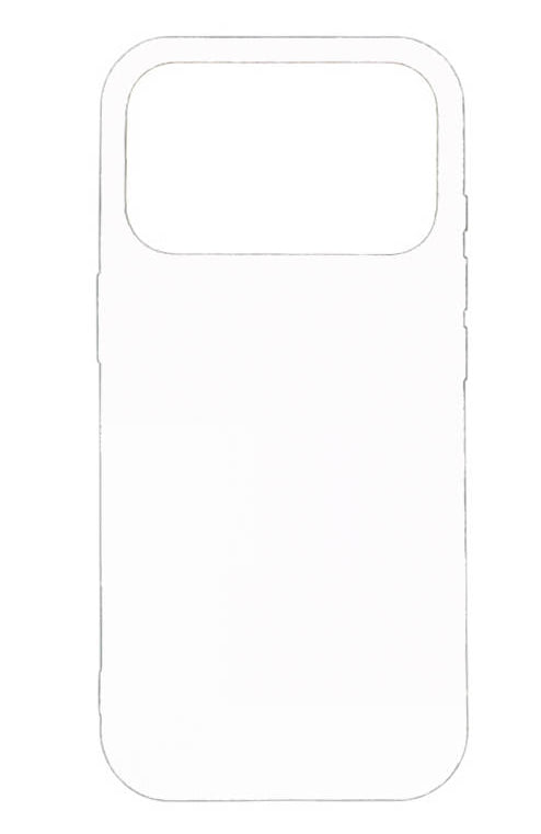 Чехол силиконовый гладкий Soft Touch iPhone 17 Pro Max, белый (закрытый низ)