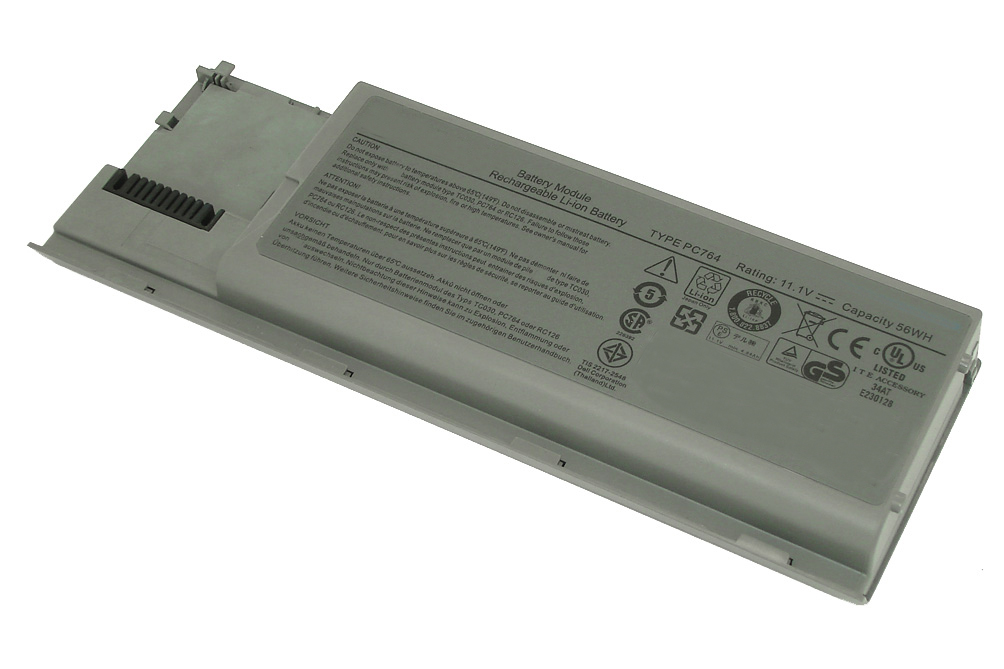 АКБ PC764 для ноутбука Dell Latitude D620, D630 5200mAh (OEM)