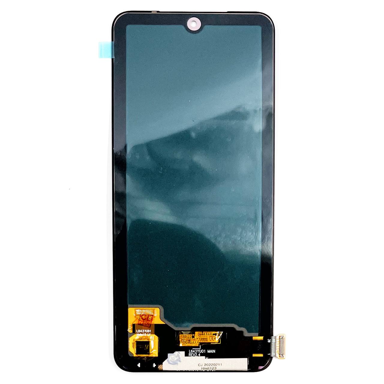 Дисплей Xiaomi Redmi Note 10/ 10S в сборе с тачскрином Черный (Oled)