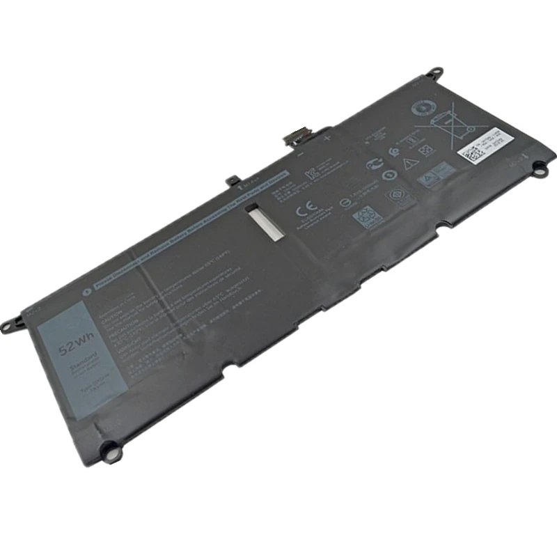 АКБ 0H754V для ноутбука Dell XPS 13 9370 7.6V 6500 mAh (Org)