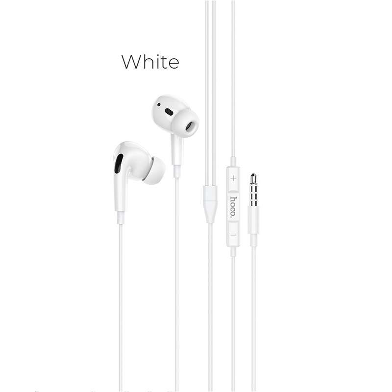 Наушники HOCO M1 Pro Original Series Earphone 3.5 mm, белые