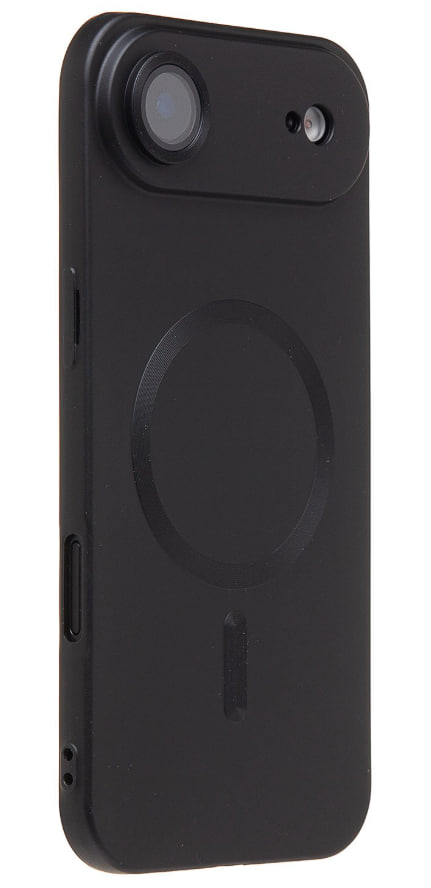 Чехол силиконовый MagSafe Matte iPhone 17 Air, черный