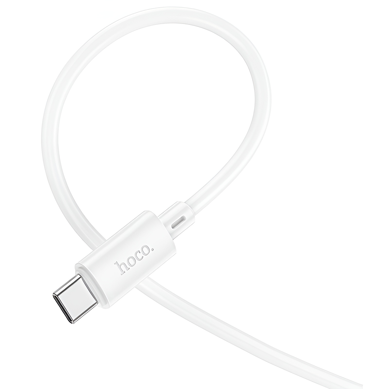 USB-C кабель HOCO X88 Gratified 60W Type-С to Type-С (100см), белый