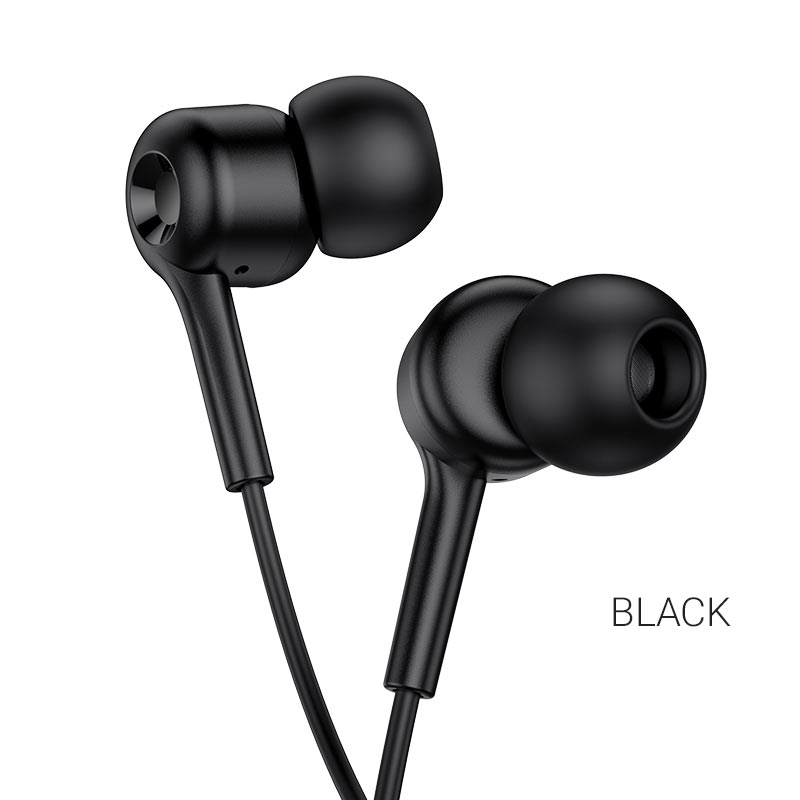 Наушники HOCO M82 La musique universal earphones with mic., черные