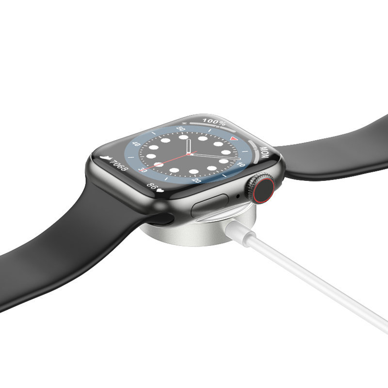 Беспроводное зарядное устройство HOCO CW39 wireless charger for iWatch, белый