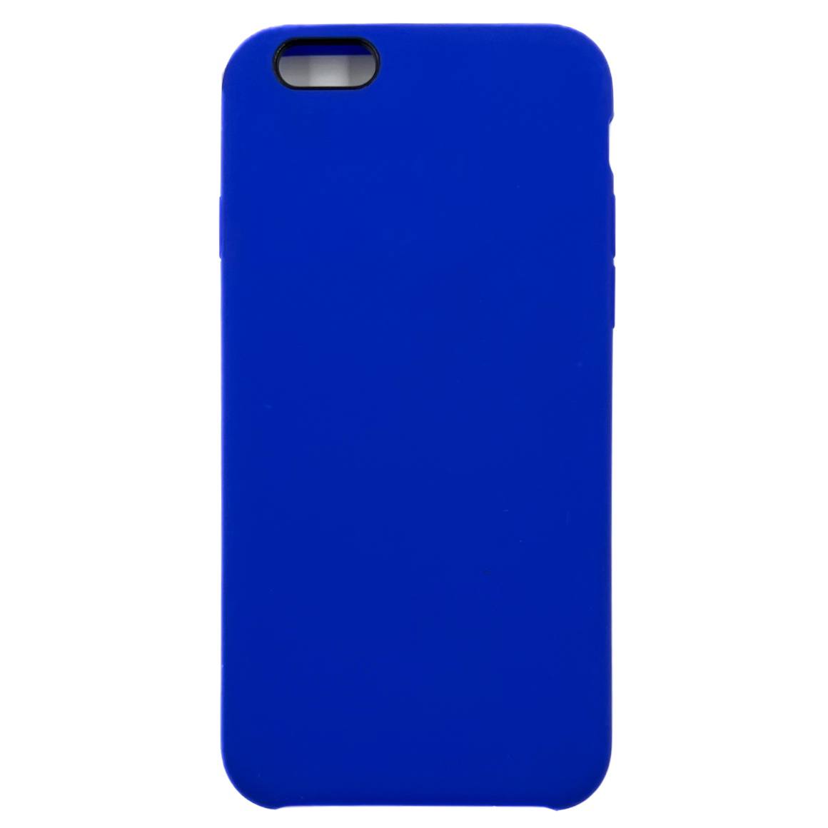 Чехол силиконовый гладкий Soft Touch iPhone 6/ 6S, ультрамарин №40