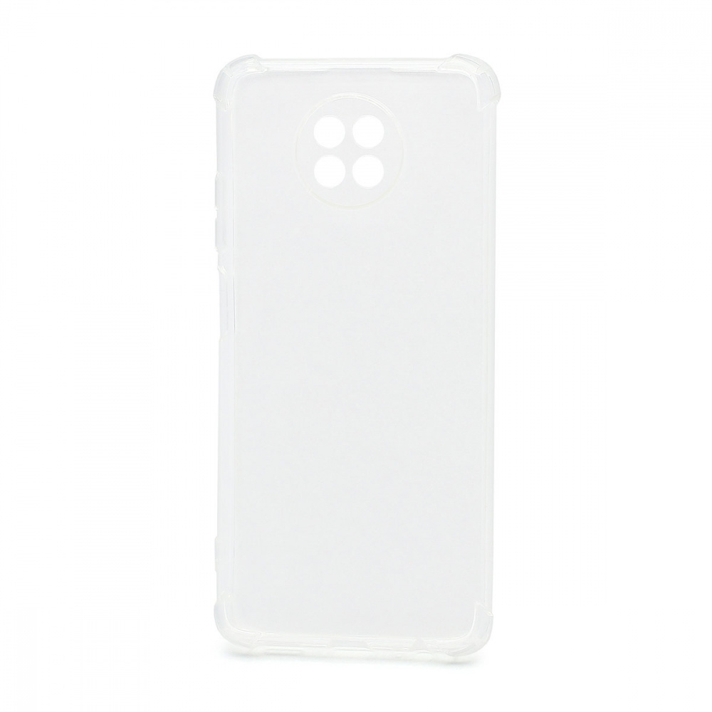 Чехол силиконовый противоударный Xiaomi Redmi Note 9T прозрачный