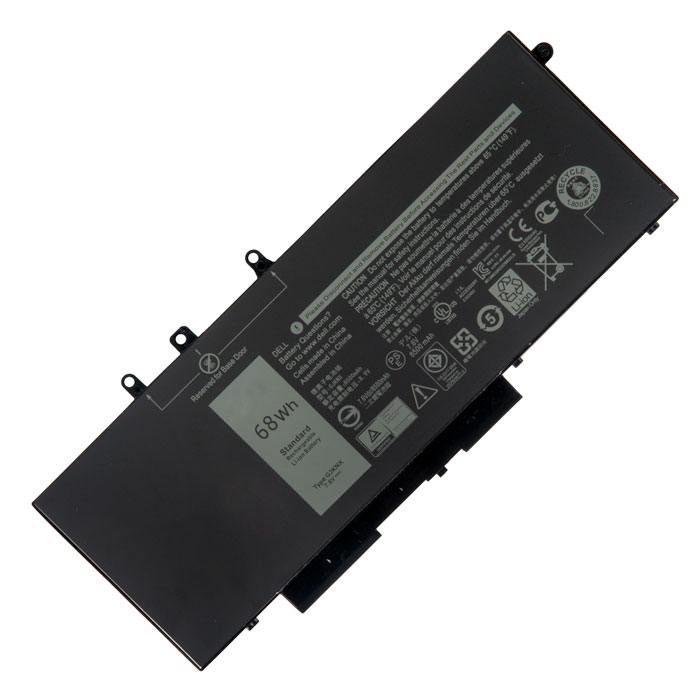 АКБ DV9NT для ноутбука Dell Latitude 15 3520/E5480/5480 7.6V 68Wh 8500mAh (Org)