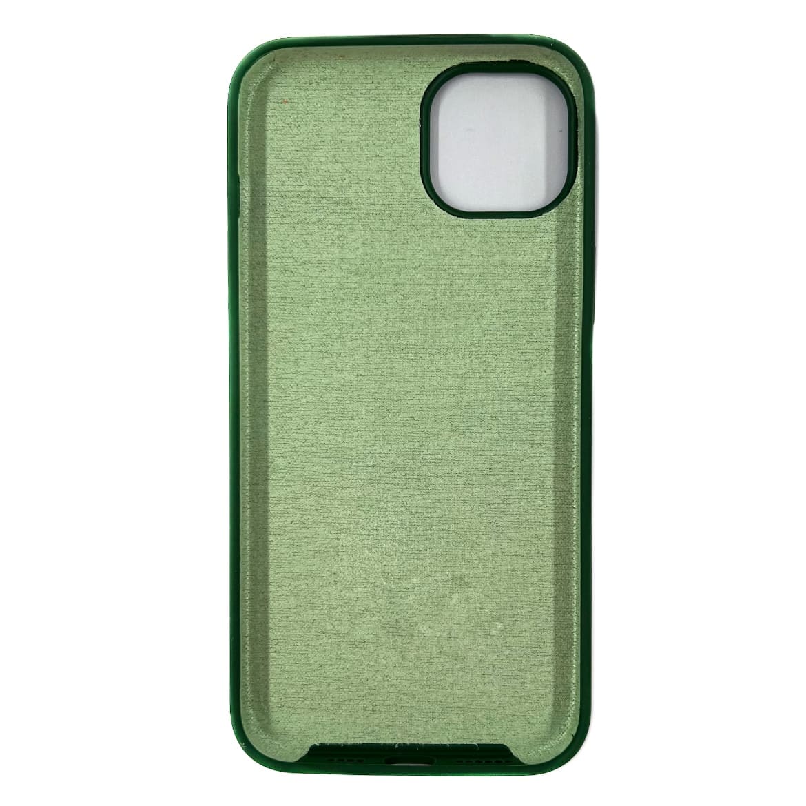Чехол силиконовый гладкий Soft Touch iPhone 14 Plus, зеленый лес №54 (закрытый низ)