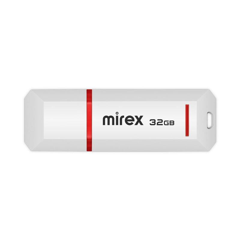 USB флеш-накопитель Mirex 32 GB USB 2.0 KNIGHT, белый