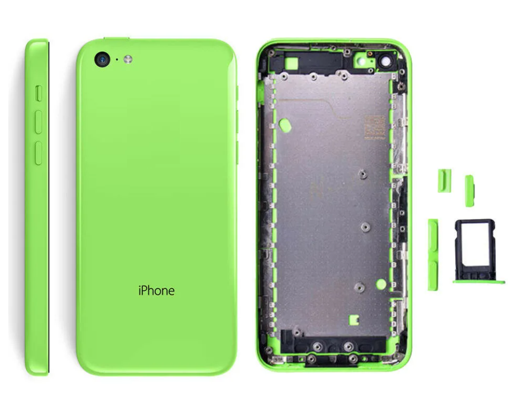 Задняя крышка/ Корпус iPhone 5C, зеленый