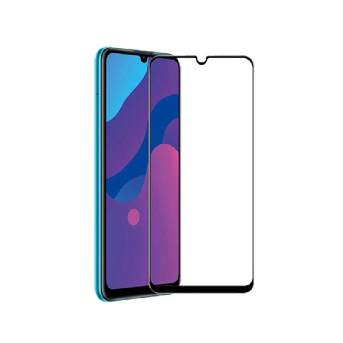 Защитное стекло Huawei Honor 9A/ Y6P/ Play 9A 11D, черное (упаковка)