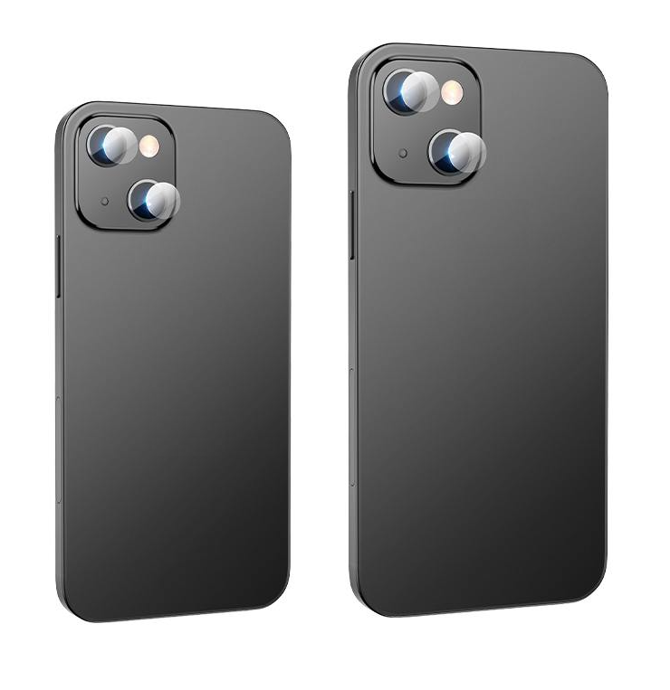 Защитное стекло для камеры iPhone 13/ 13 Mini HOCO Lens flexible прозрачное