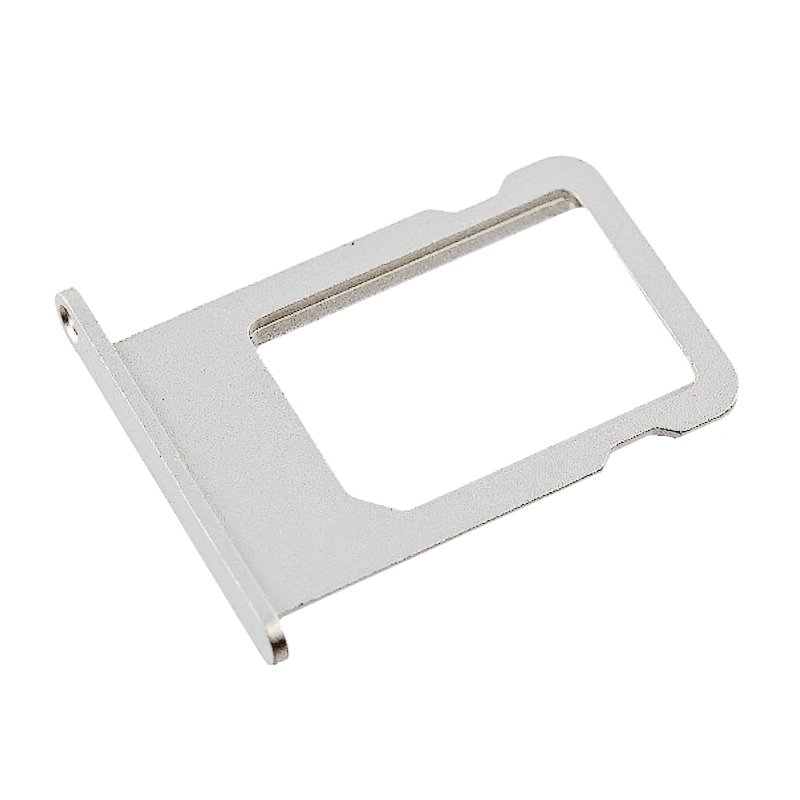 Держатель Sim iPhone 5S/ SE, серебро