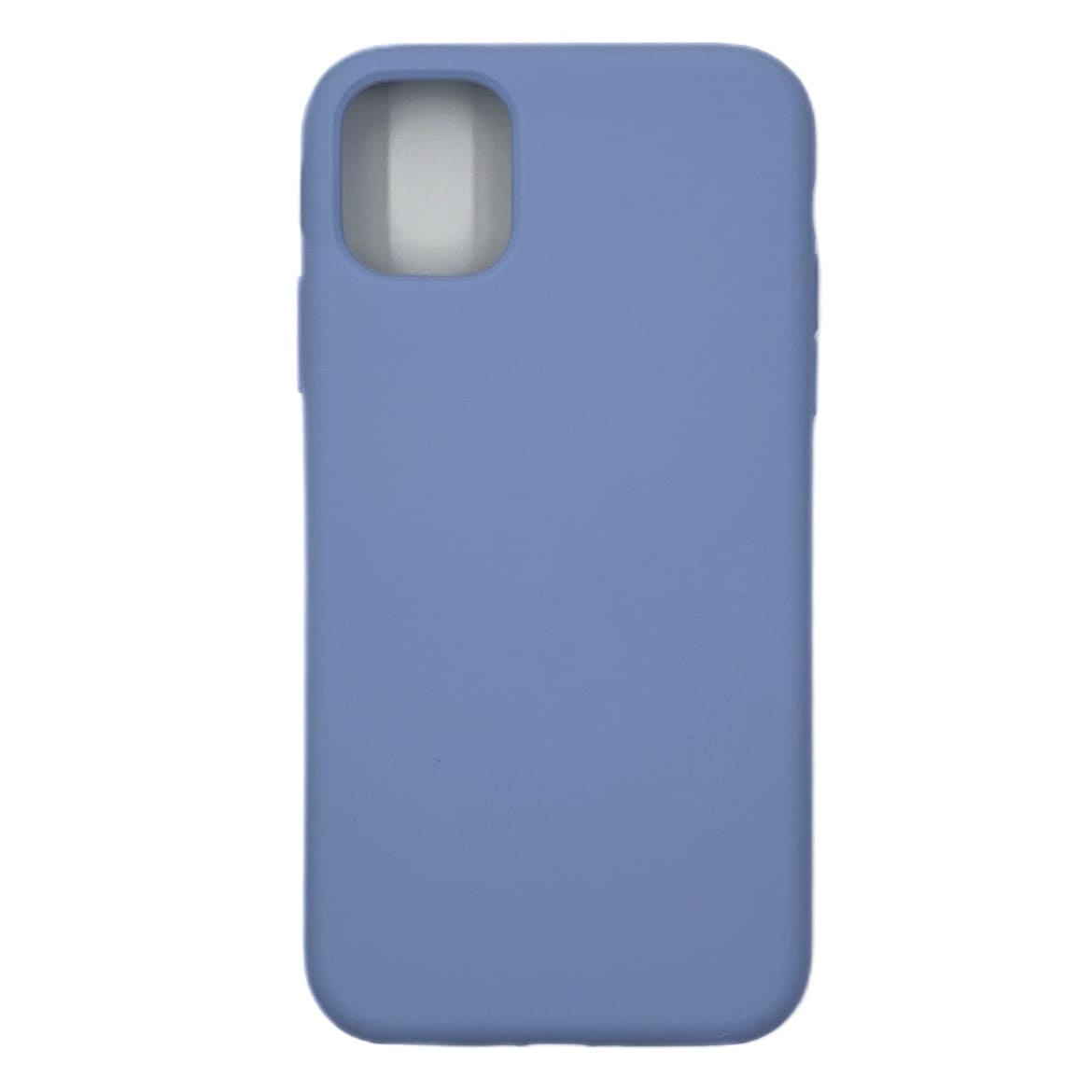 Чехол силиконовый гладкий Soft Touch iPhone 11, лавандовый №5 (закрытый низ)