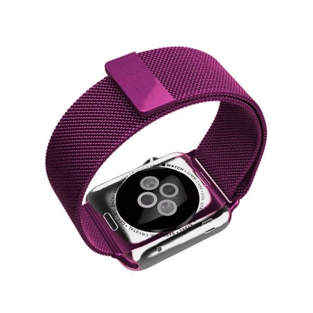Ремешок Milanese Loop (Миланская петля) для Apple Watch 42/ 44/ 45 мм Violet
