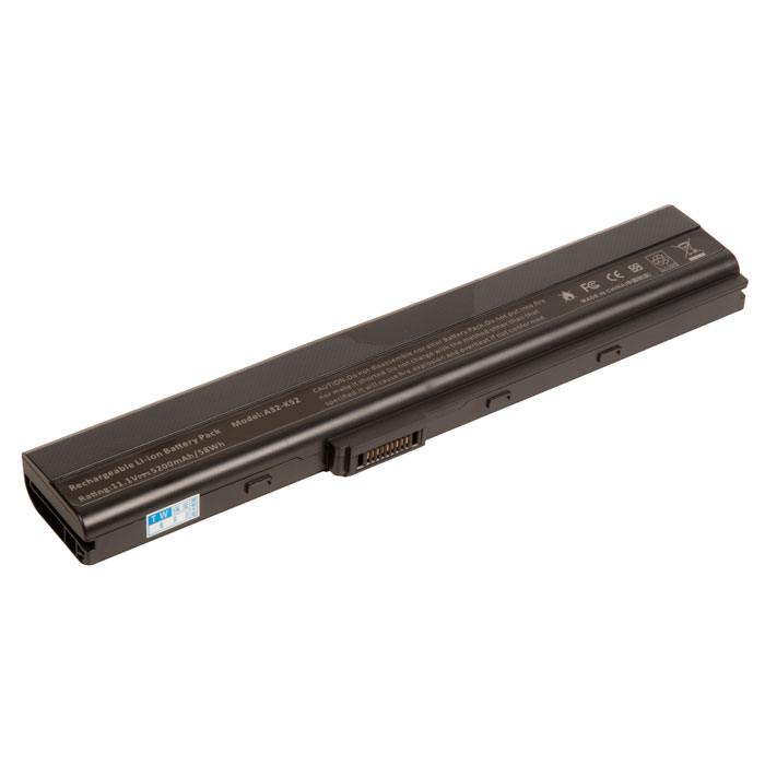 АКБ A32-K52 для ноутбука Asus A42/A52/K52 4400mAh черная (Org)
