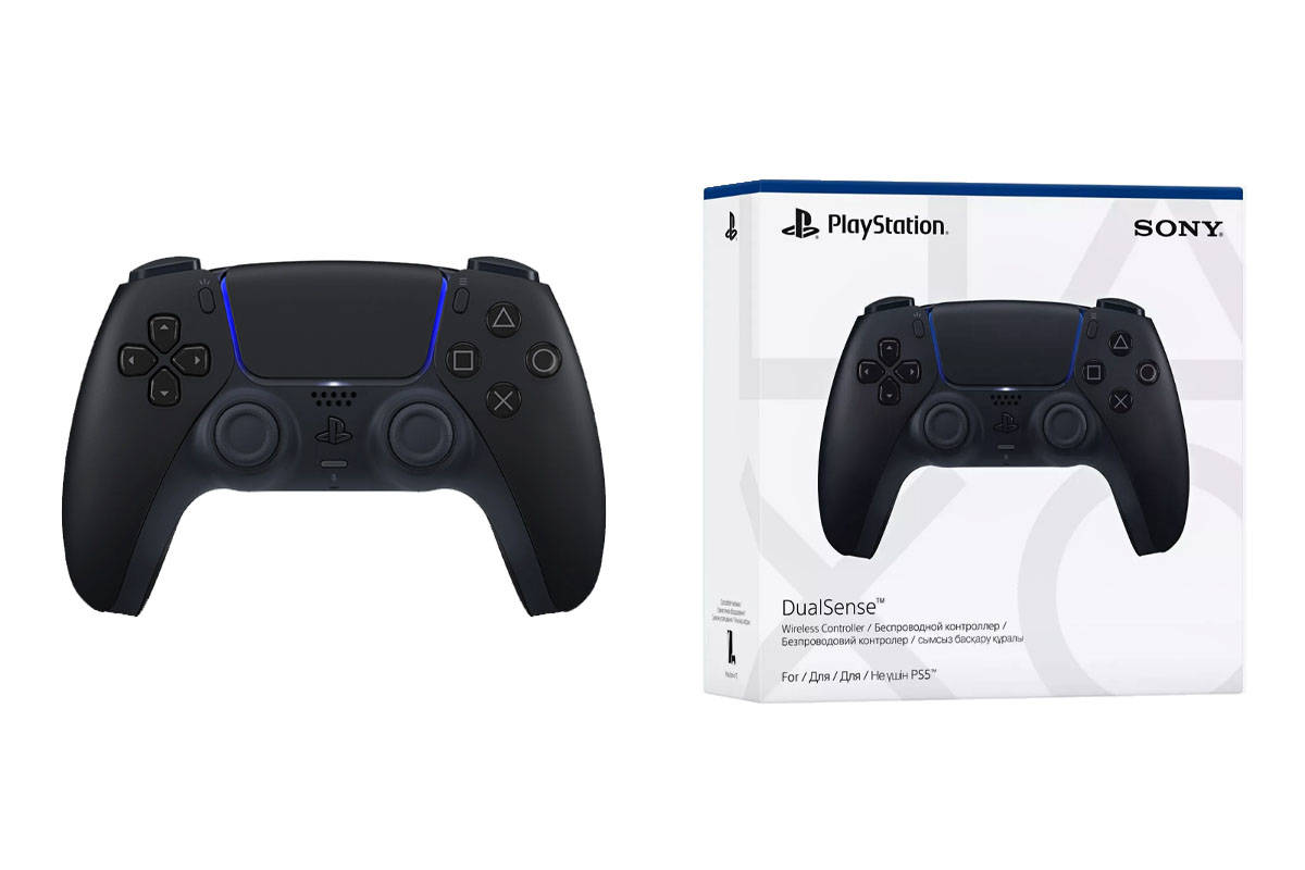 Геймпад игровой беспроводной для PS5, черный