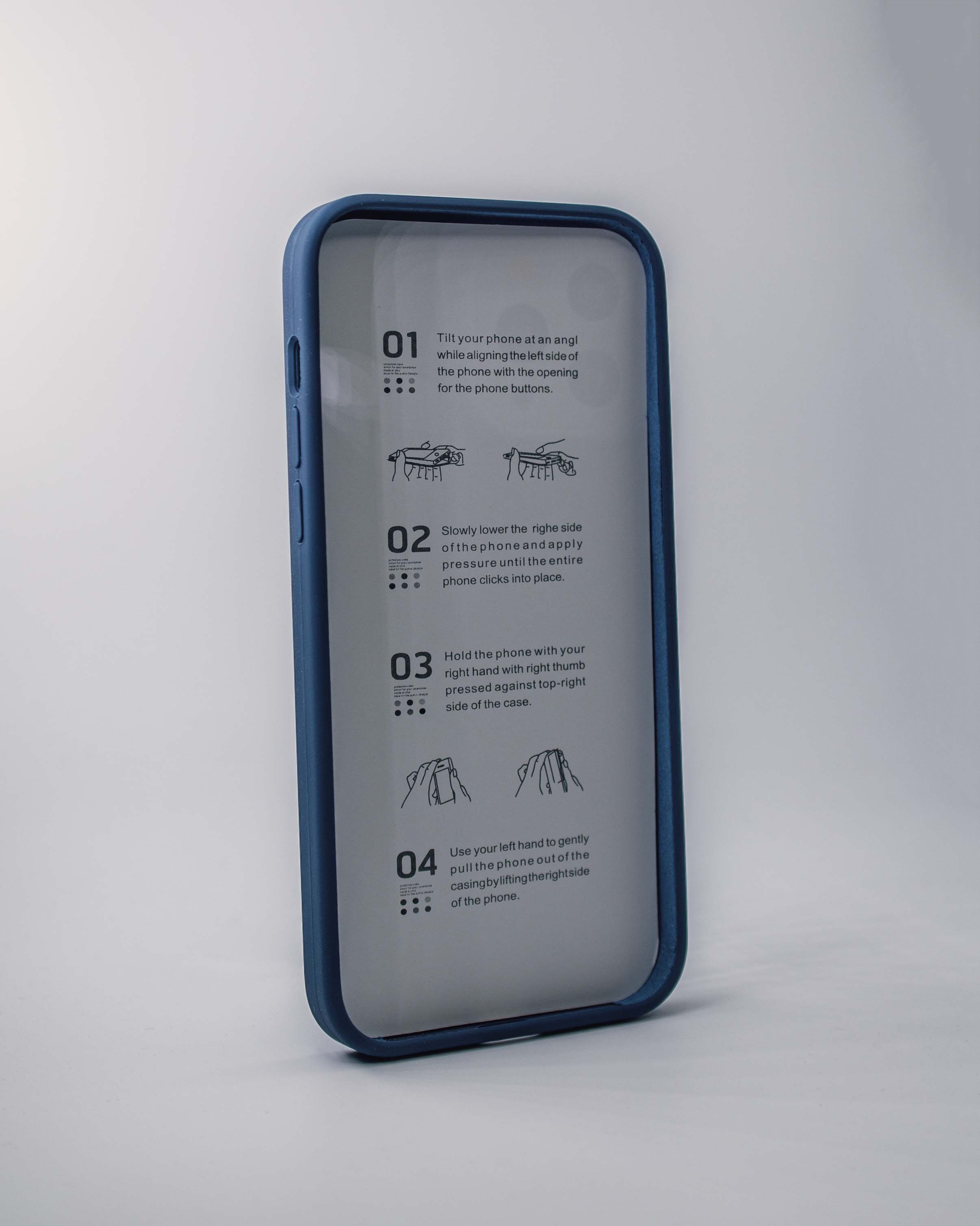 Чехол Piblue iPhone 14 Pro Max Silicone MagSafe, синий