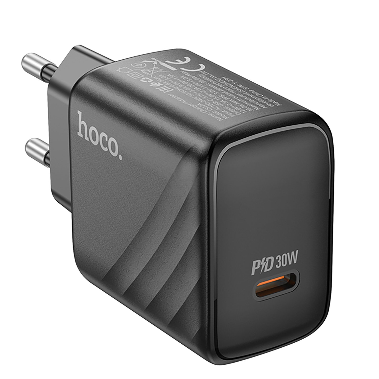 Сетевой адаптер HOCO CS22A  Value PD30W charger, черный